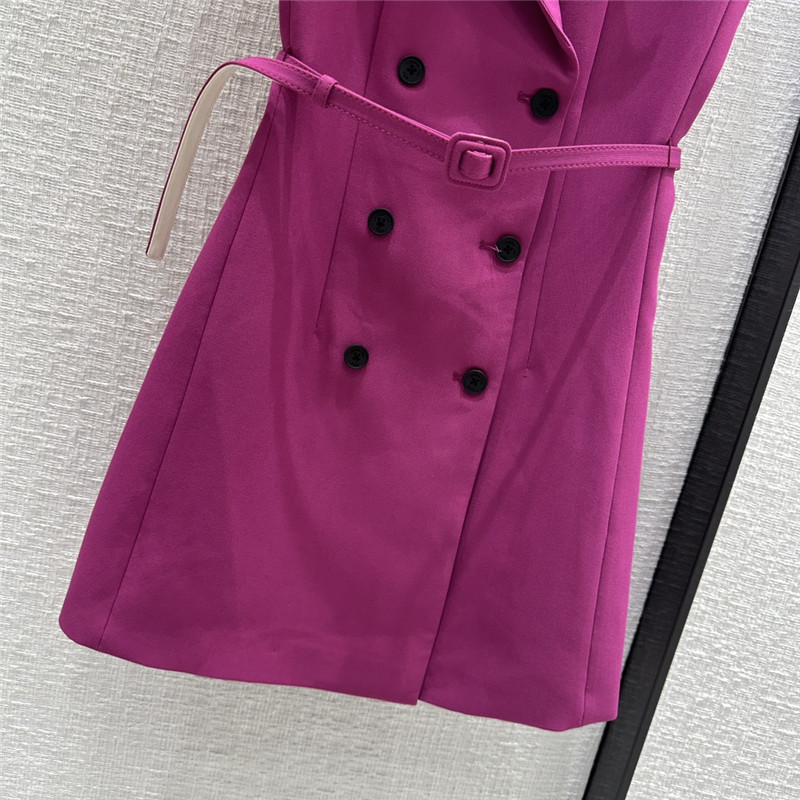 D10r new double breasted vest dress