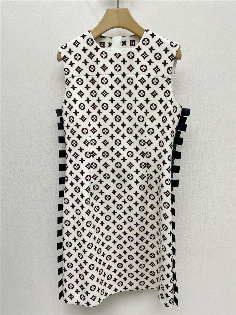 louis vuitton LV sleeveless dress