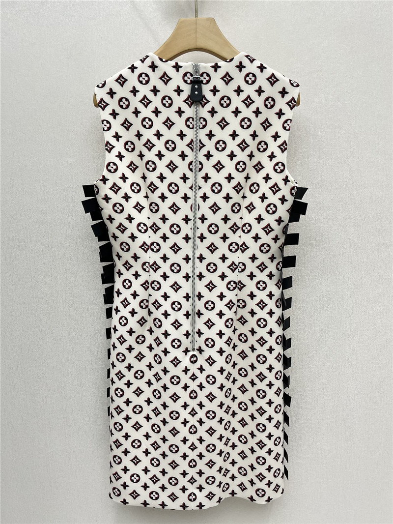 louis vuitton LV sleeveless dress