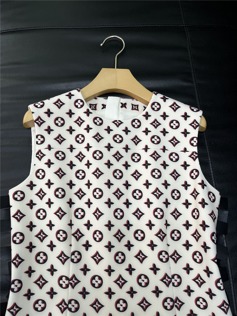 louis vuitton LV sleeveless dress