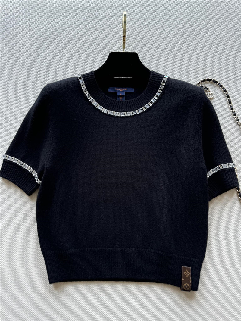 l0vis Vvtt0n crystal cashmere t-shirt