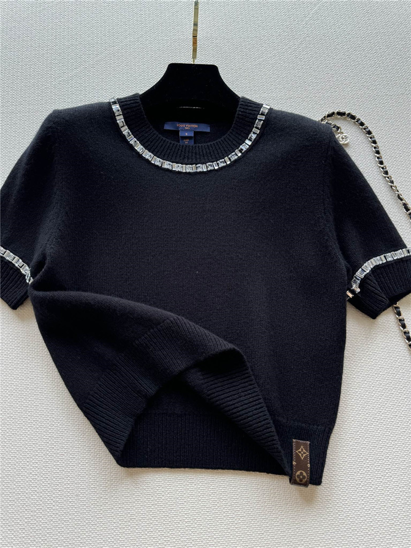 l0vis Vvtt0n crystal cashmere t-shirt