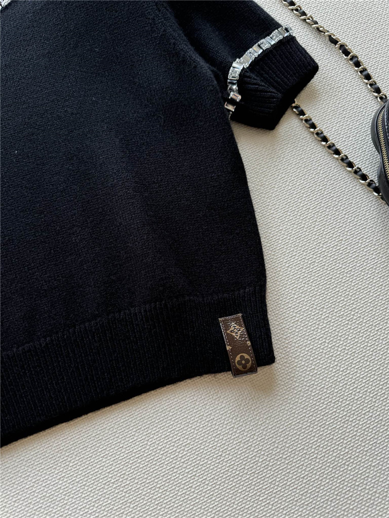 l0vis Vvtt0n crystal cashmere t-shirt