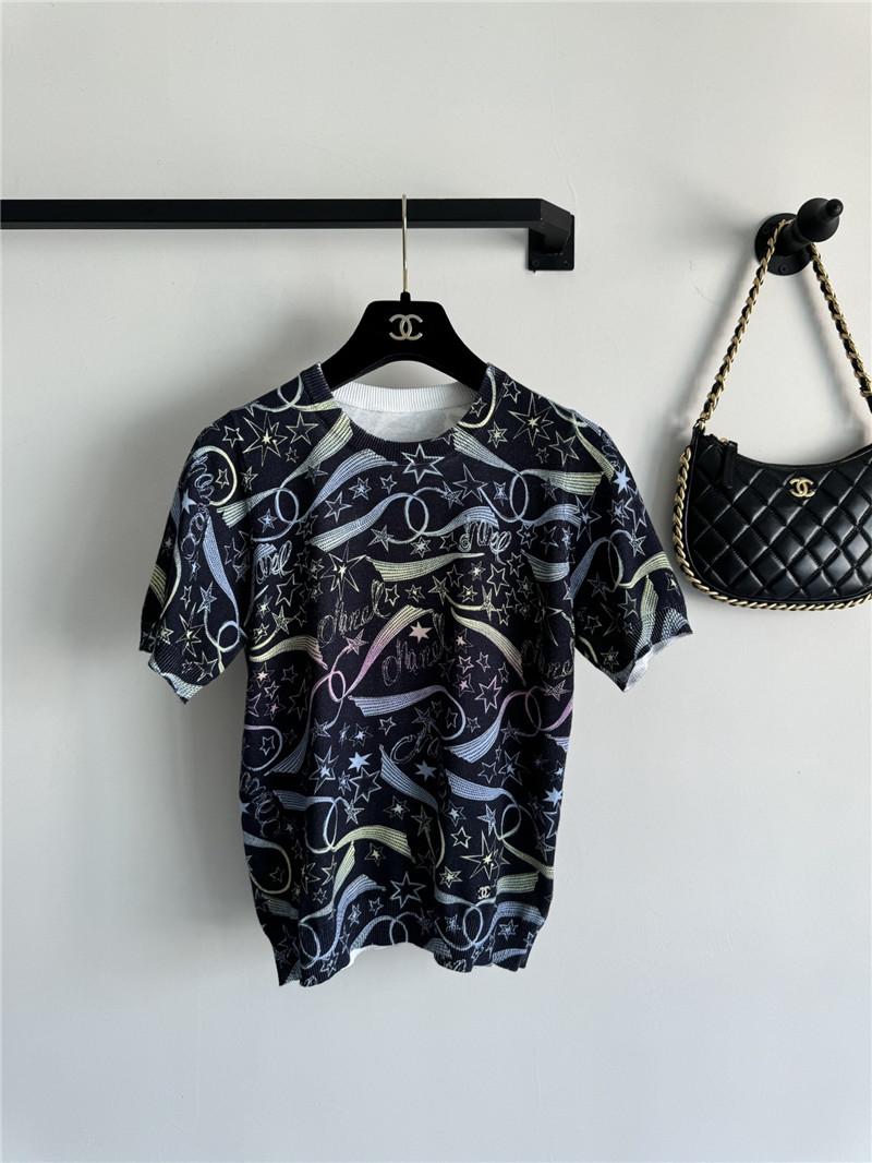 Chanel new series short-sleeved tops