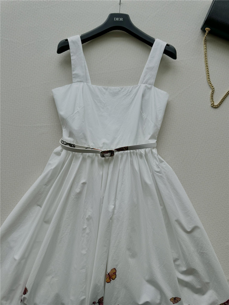 D10r colorful garden print long skirt