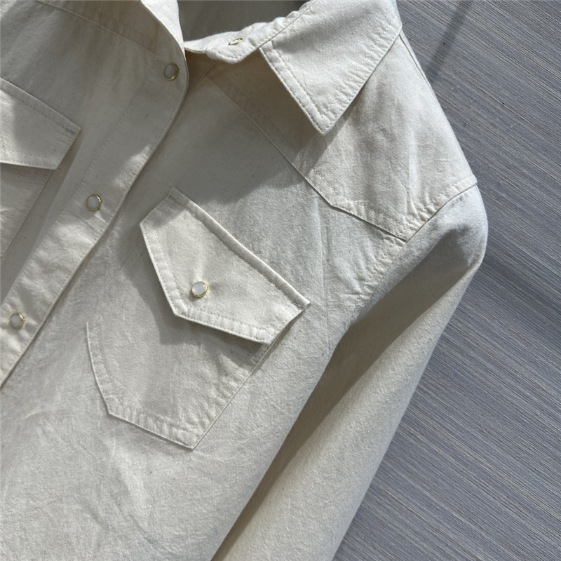 L0r0 P1ana right shoulder shirt