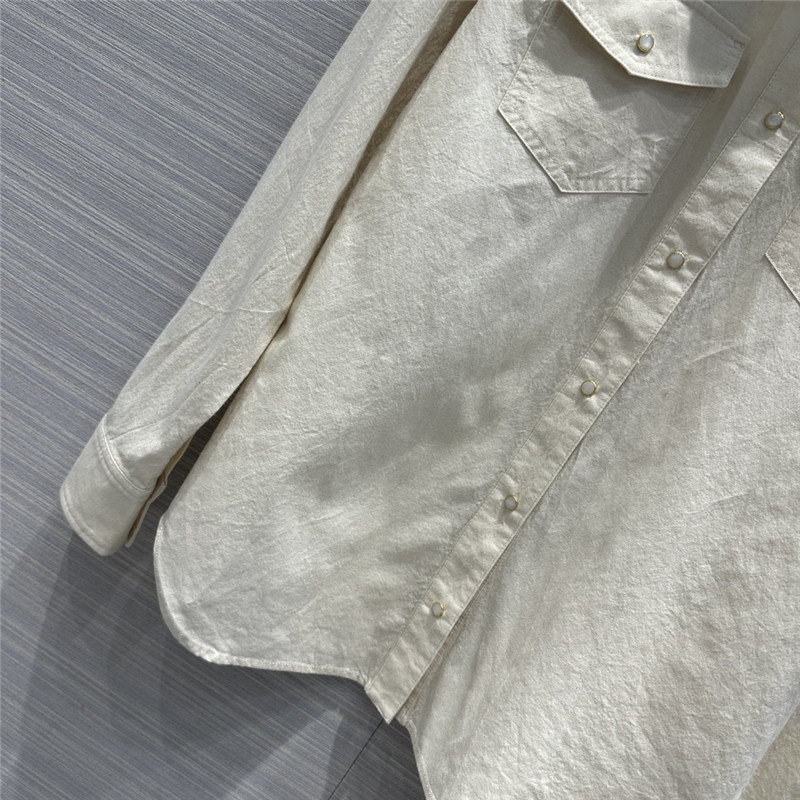 L0r0 P1ana right shoulder shirt