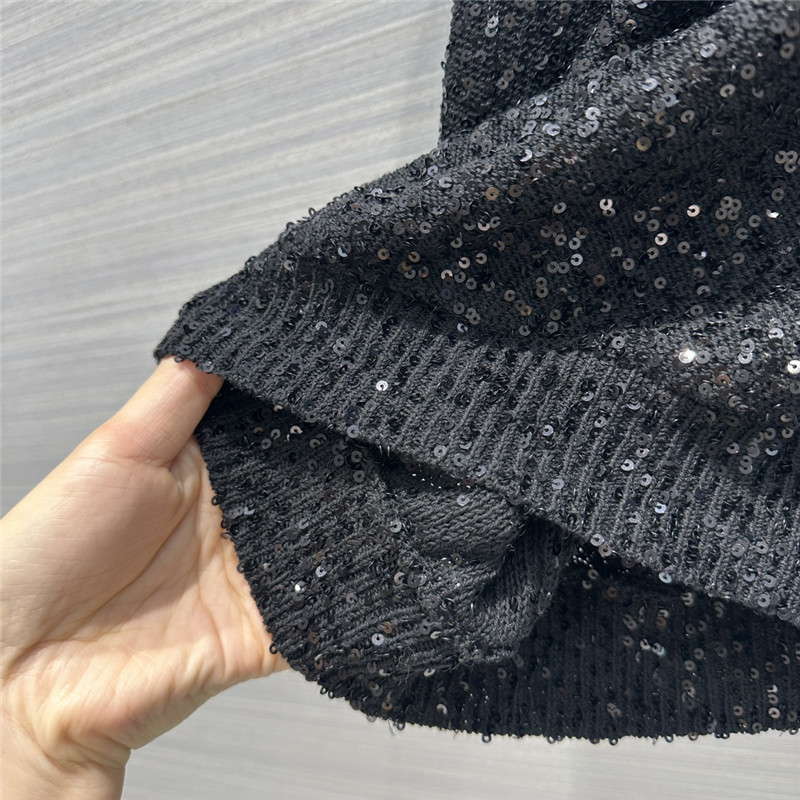 BC cashmere silk yarn knitted short vest