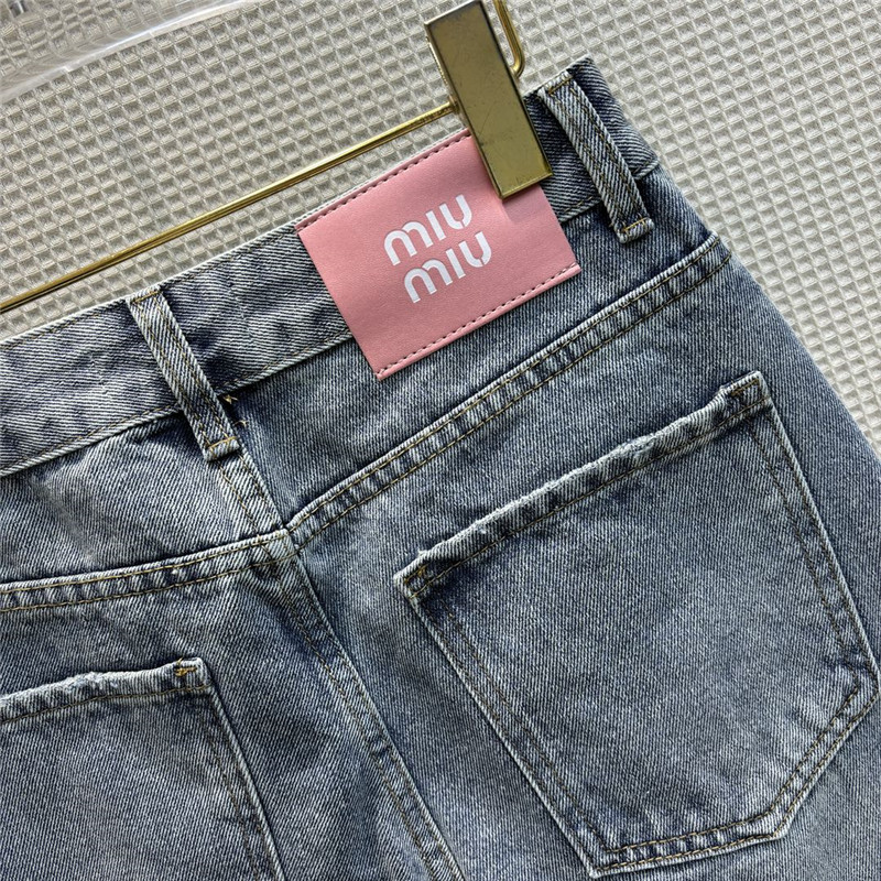 miumiu ripped jeans