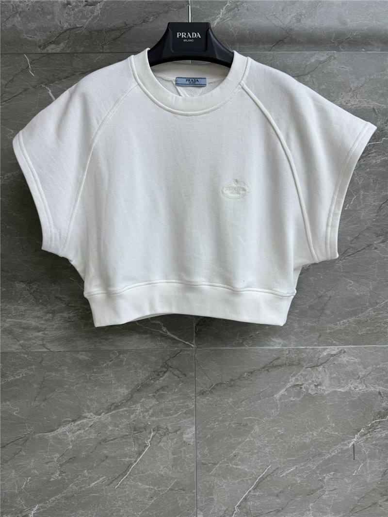 prada white sports suit