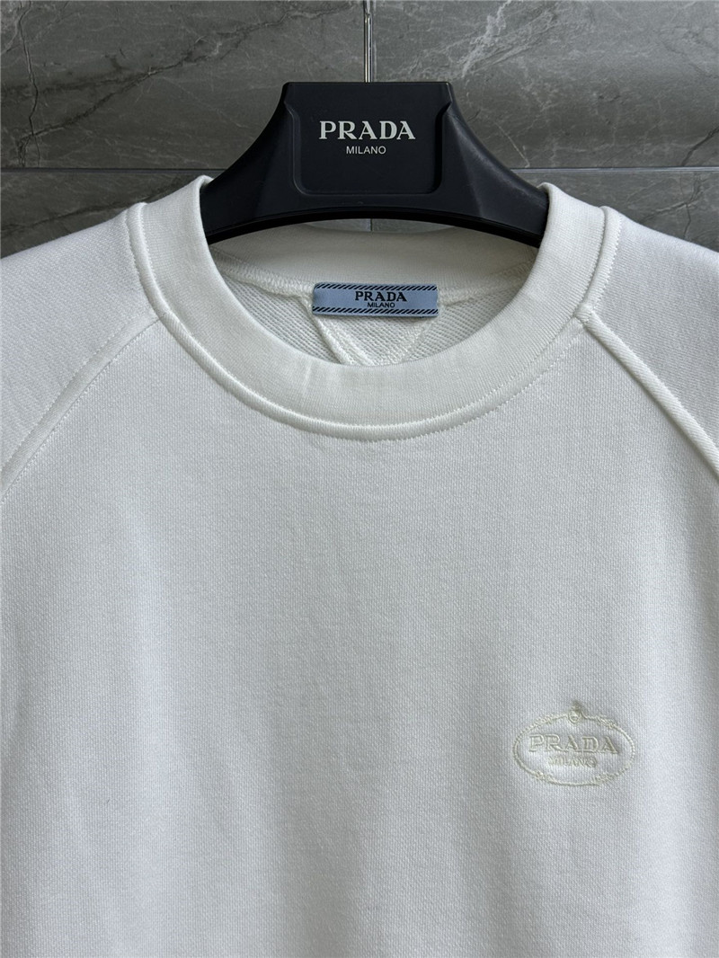 prada white sports suit