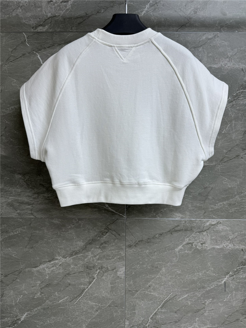 prada white sports suit