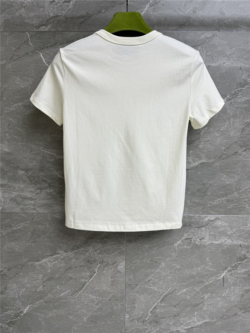 Gvc*1 beaded logo t-shirt