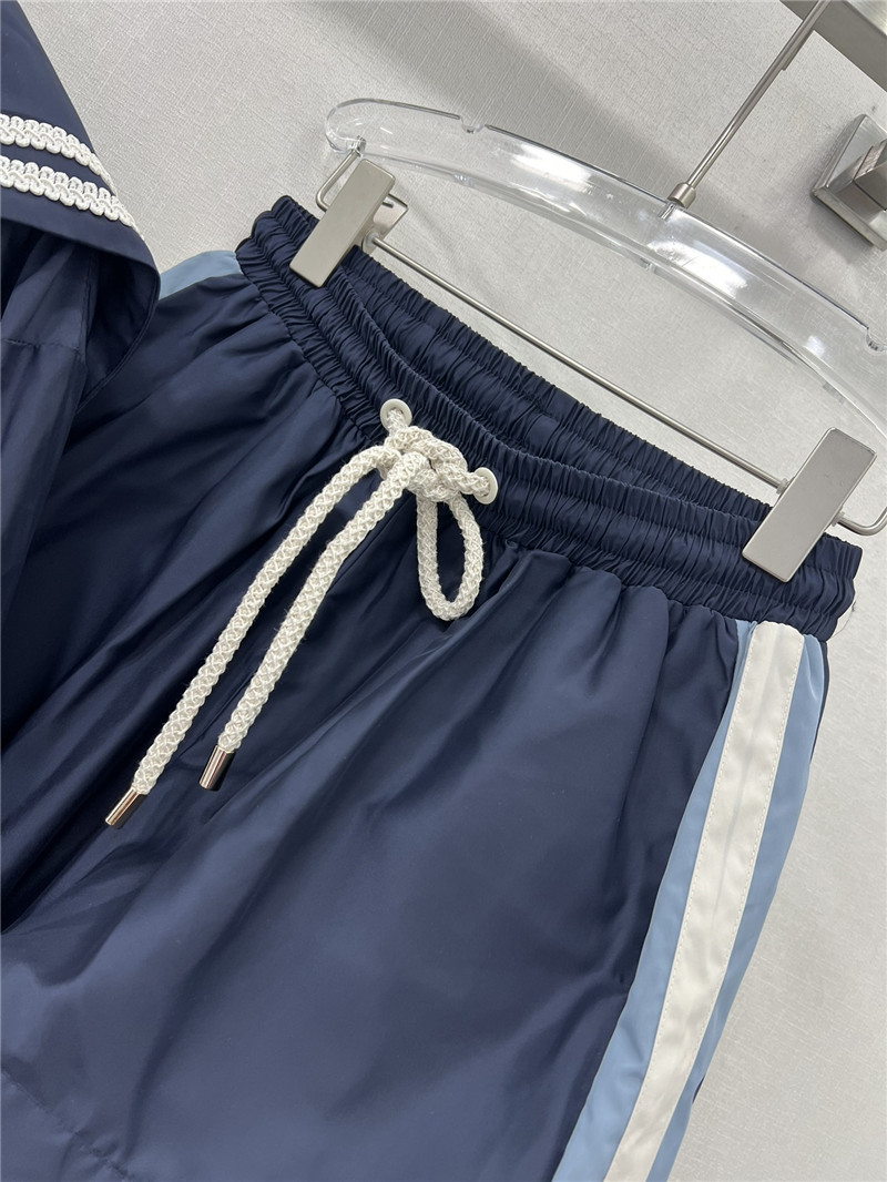 M1um1u new spring and summer navy suit