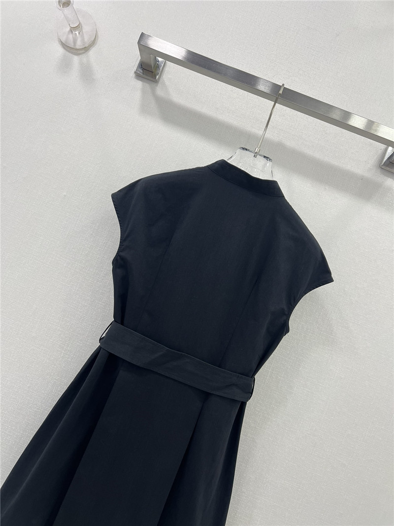 D10r cd belted sleeveless dress