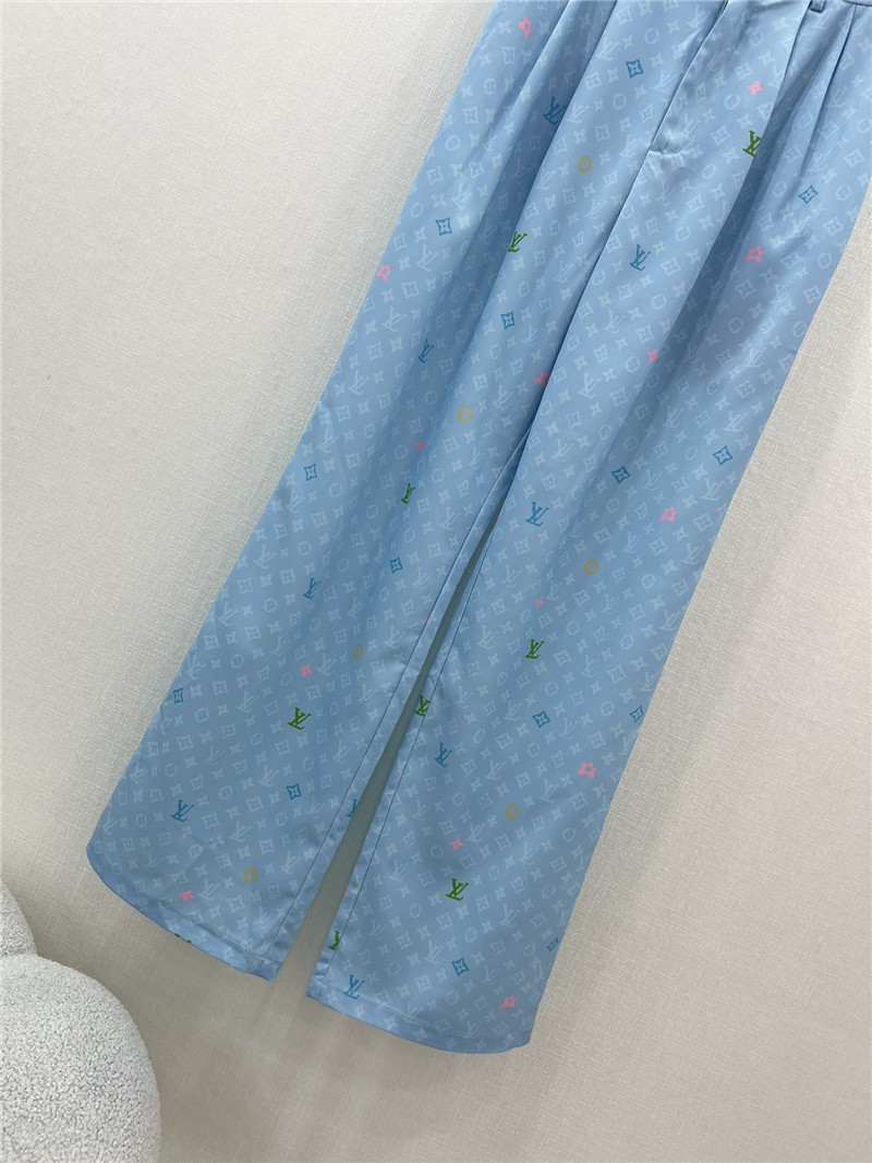 louis vuitton LV new wide leg straight trousers