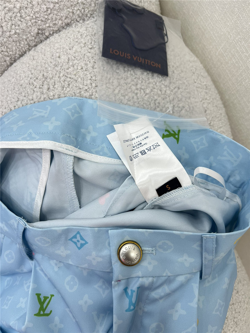 louis vuitton LV new wide leg straight trousers