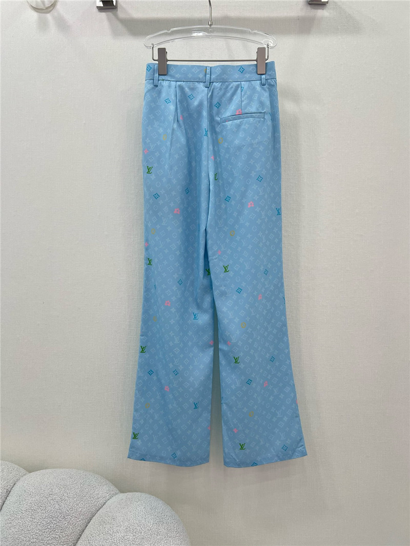 louis vuitton LV new wide leg straight trousers