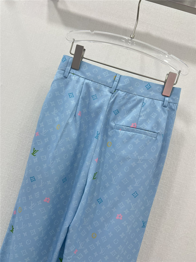 louis vuitton LV new wide leg straight trousers
