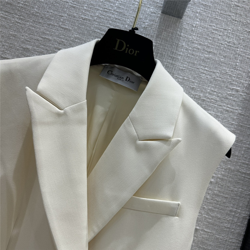 D10r new double breasted vest dress