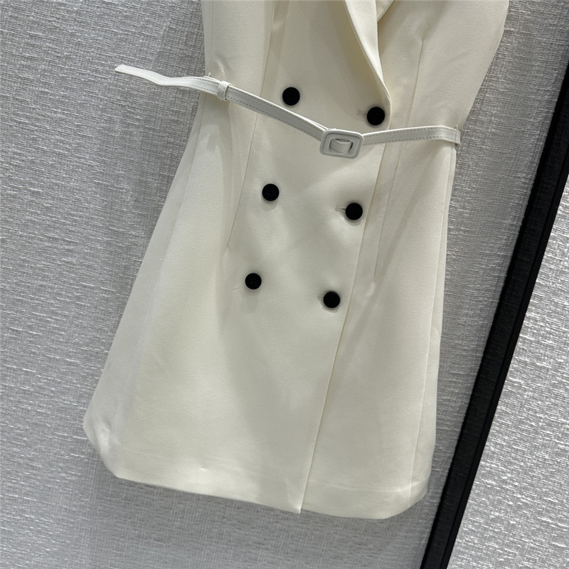 D10r new double breasted vest dress
