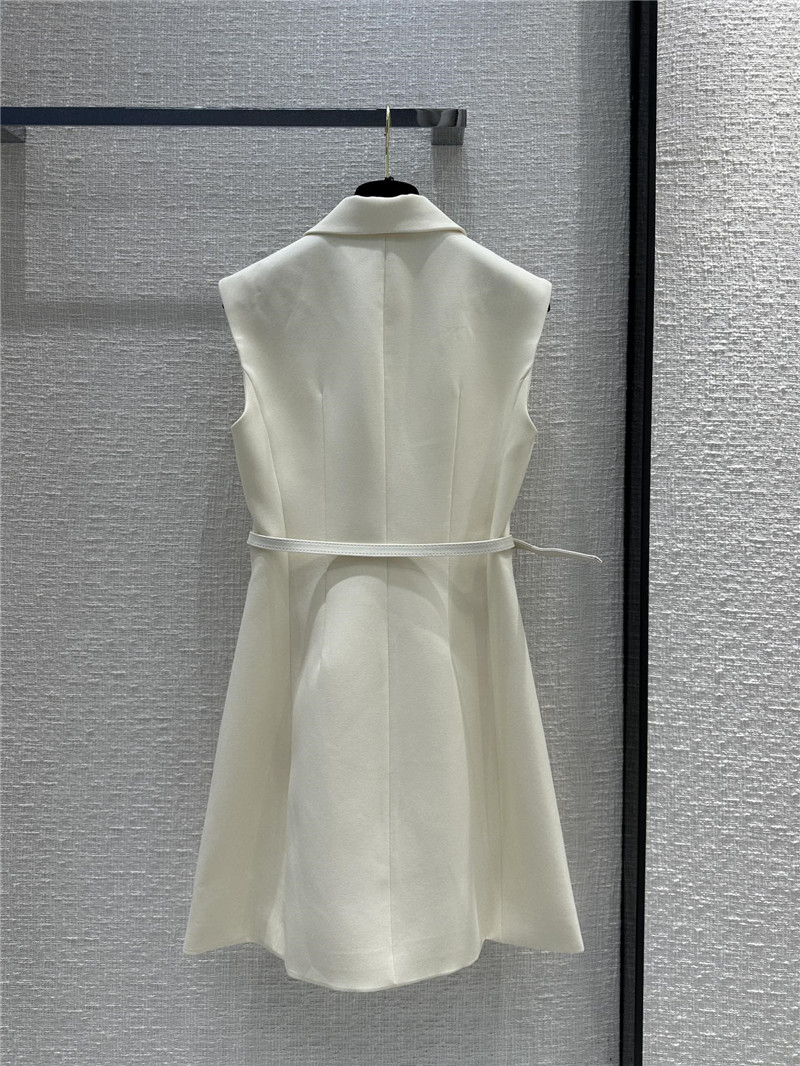D10r new double breasted vest dress