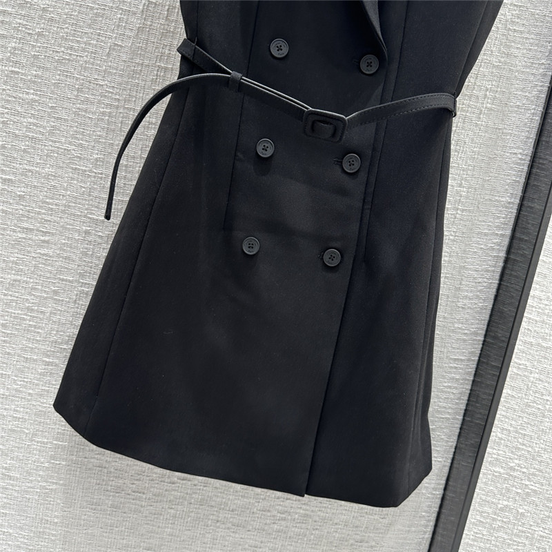 dior new double breasted vest dress