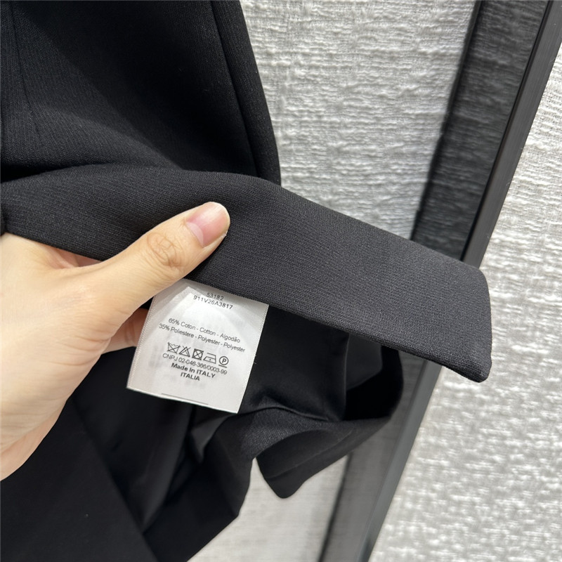 dior new double breasted vest dress