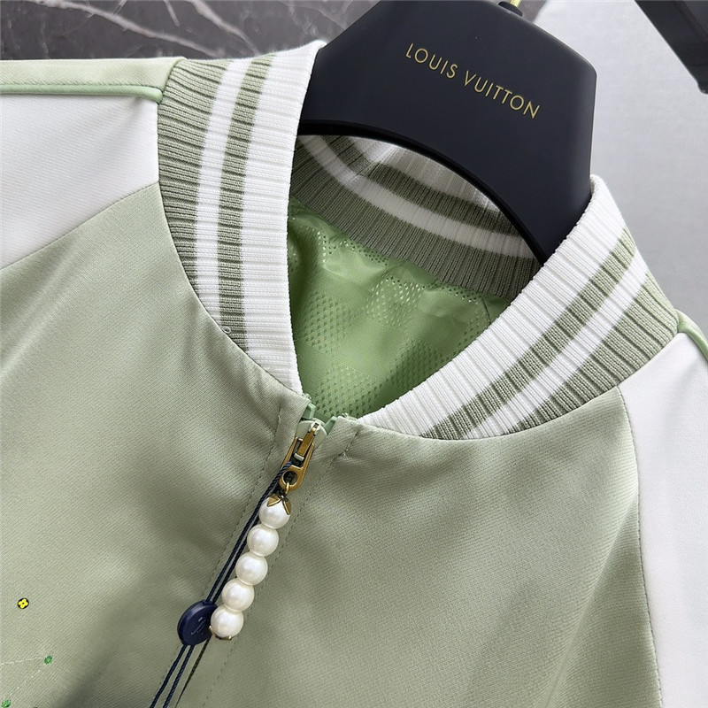 l0vis Vvtt0n lv stand collar flight jacket