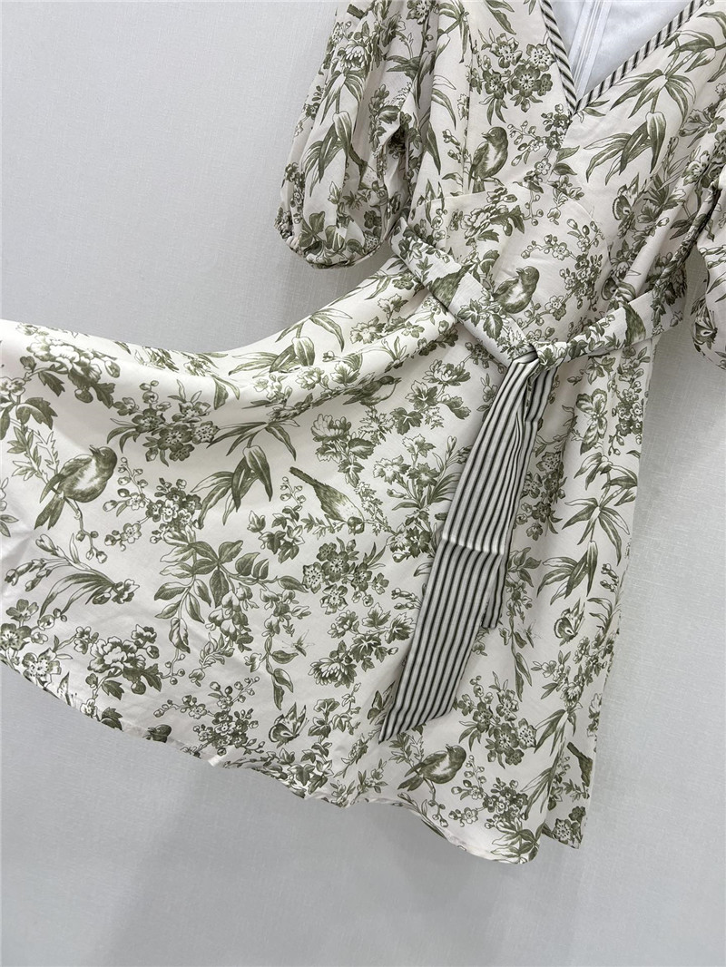 zimm fluffy wide umbrella skirt short dress