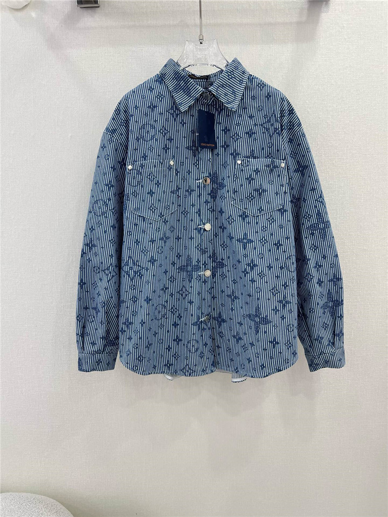 louis vuitton LV new denim shirt