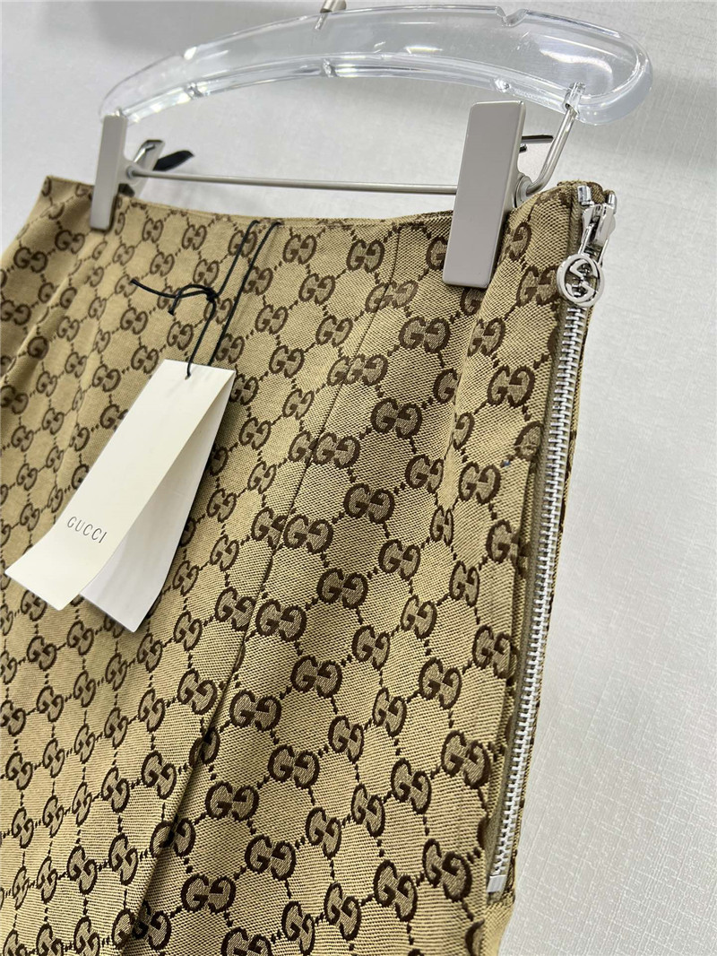 Gvc*1 double g presbyopia jacquard a-line mini skirt