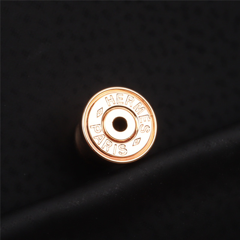 Hermes denier earrings