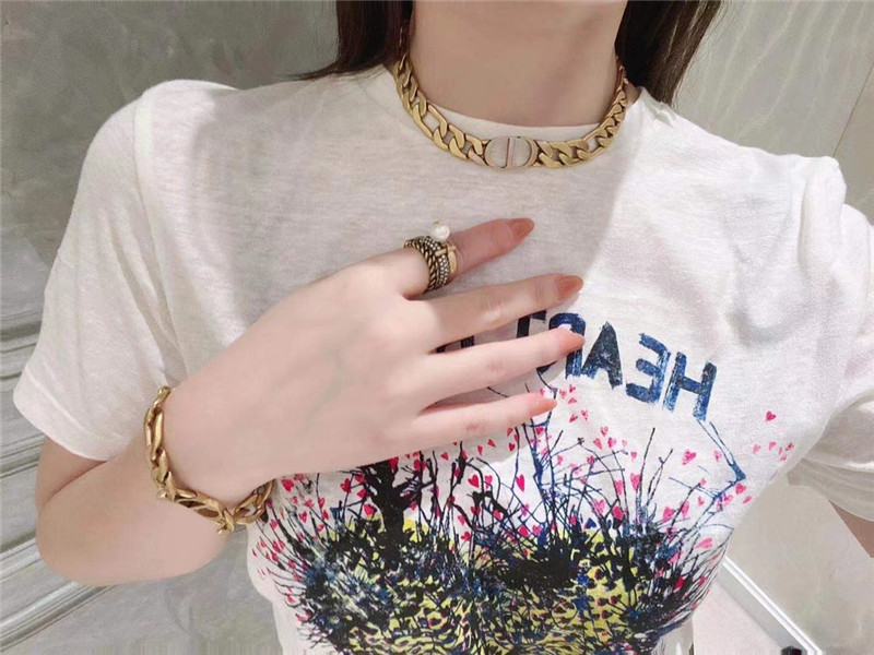 D10r letter bracelet