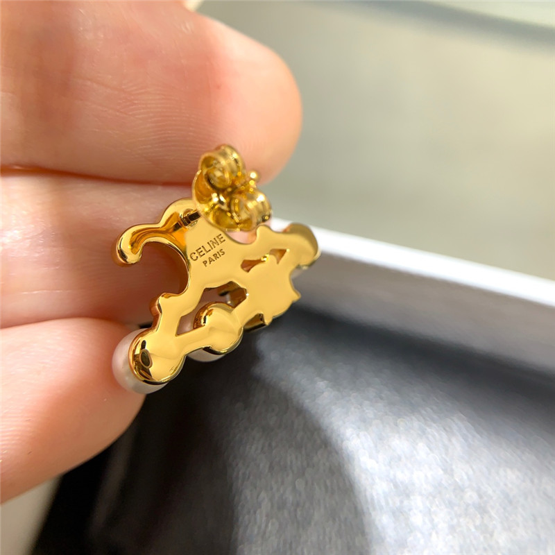 Ce1i*e arc de triomphe beaded earrings