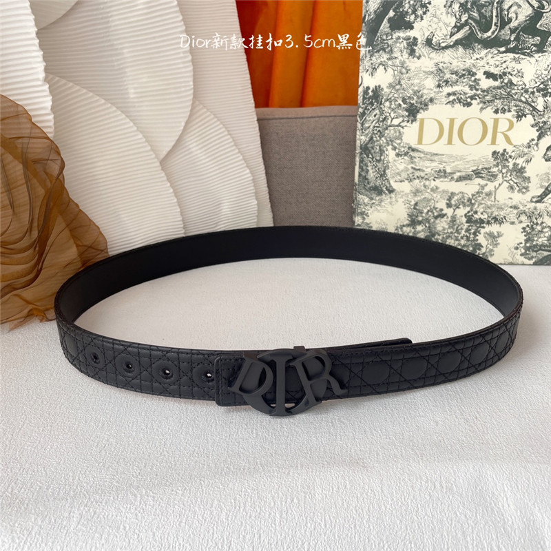 dior classic lattice craft belt