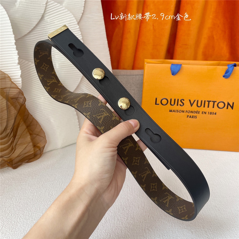 l0vis Vvtt0n lv classic pvc printed belt