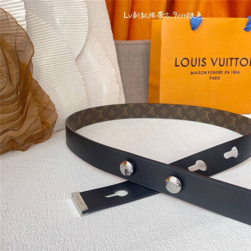 l0vis Vvtt0n lv classic pvc printed belt