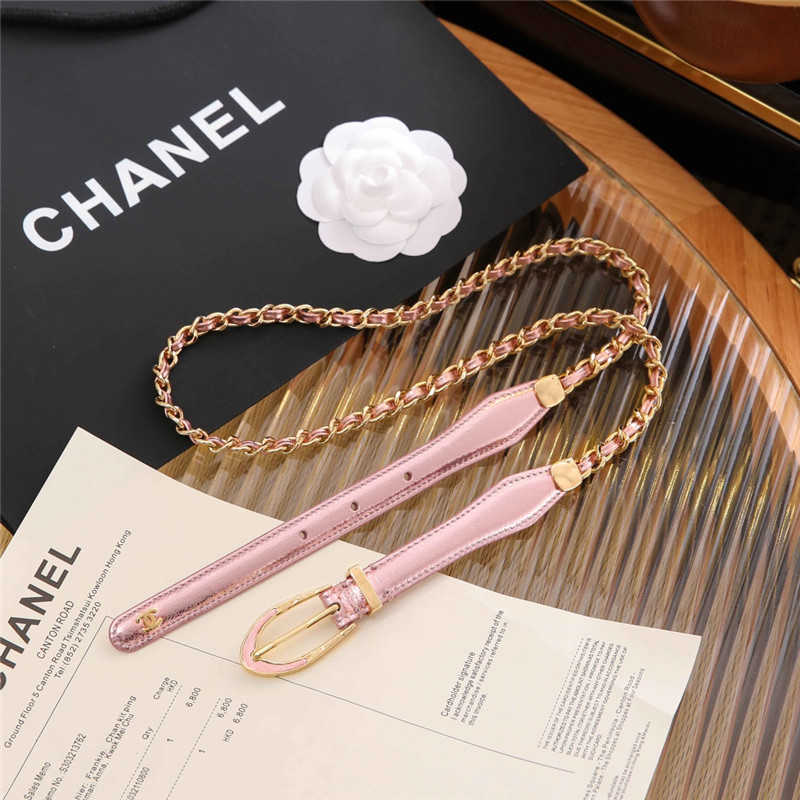 Chanel chain belt