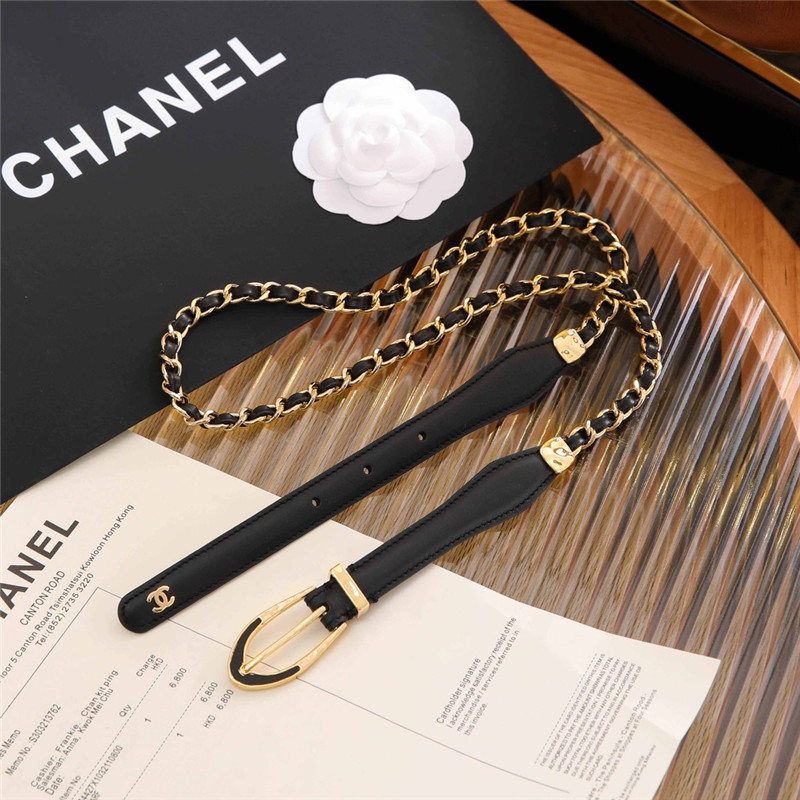 Chanel chain belt
