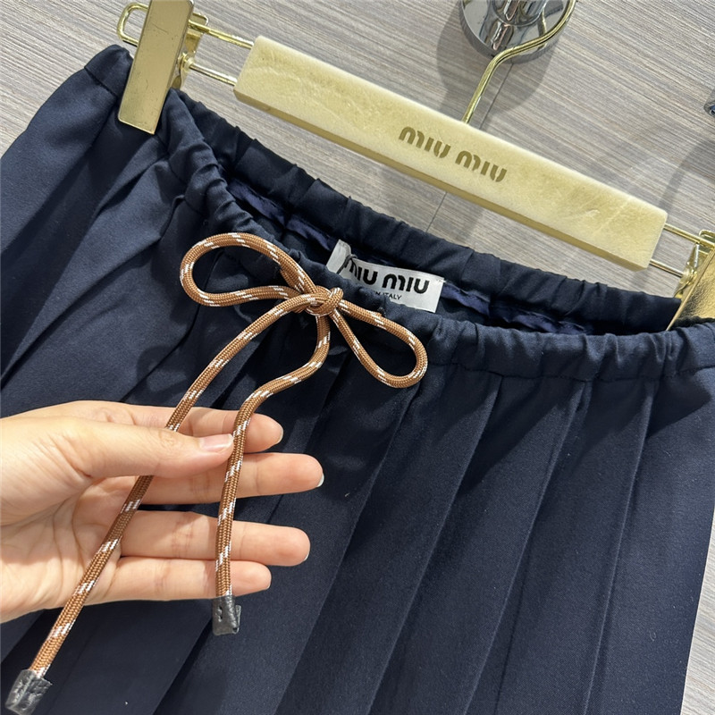 miumiu girls short pleated skirt cheap replica designer clothes