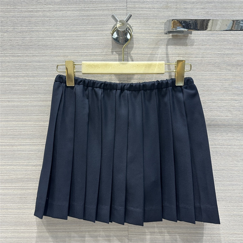 miumiu girls short pleated skirt cheap replica designer clothes