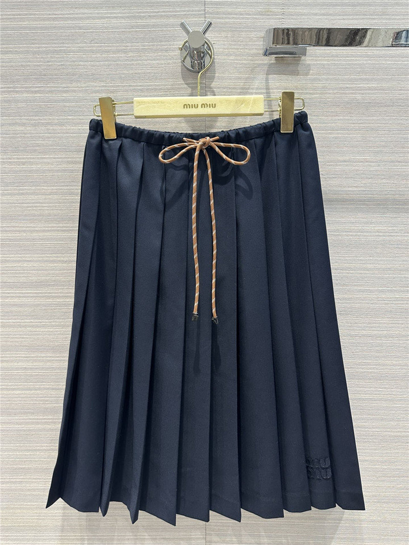 miumiu mid-length pleated skirt replica clothing sites