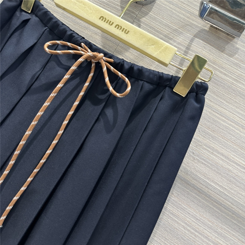 miumiu mid-length pleated skirt replica clothing sites