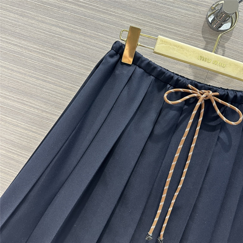 miumiu mid-length pleated skirt replica clothing sites