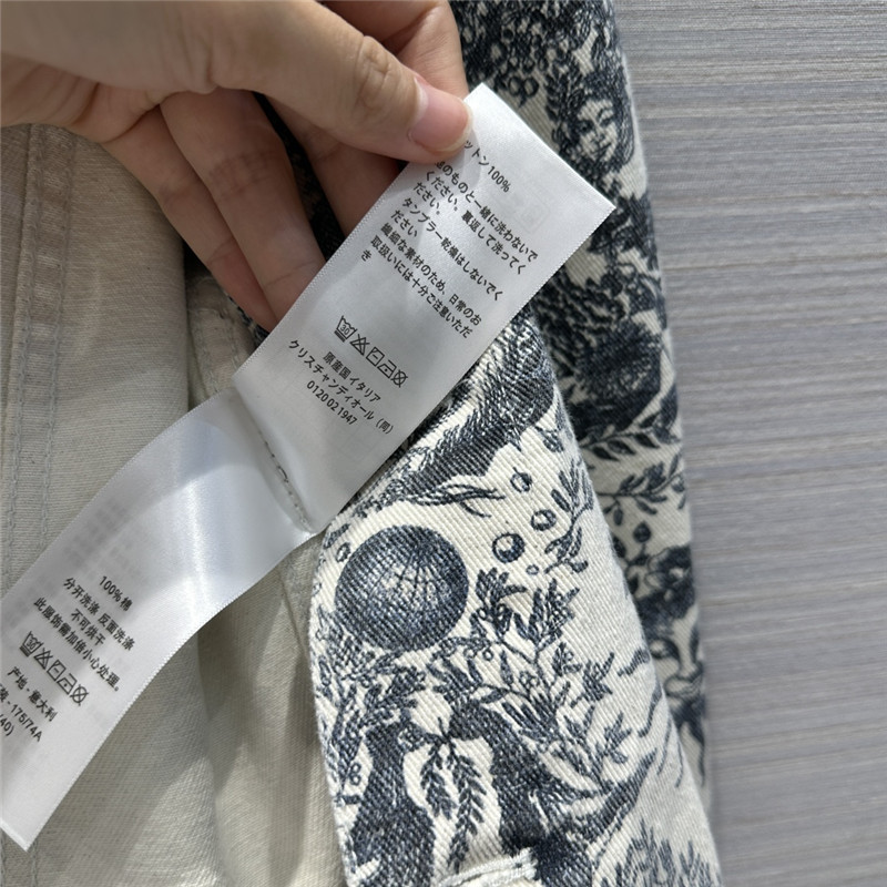 D10r mid-high waist denim jacket replica designer clothes