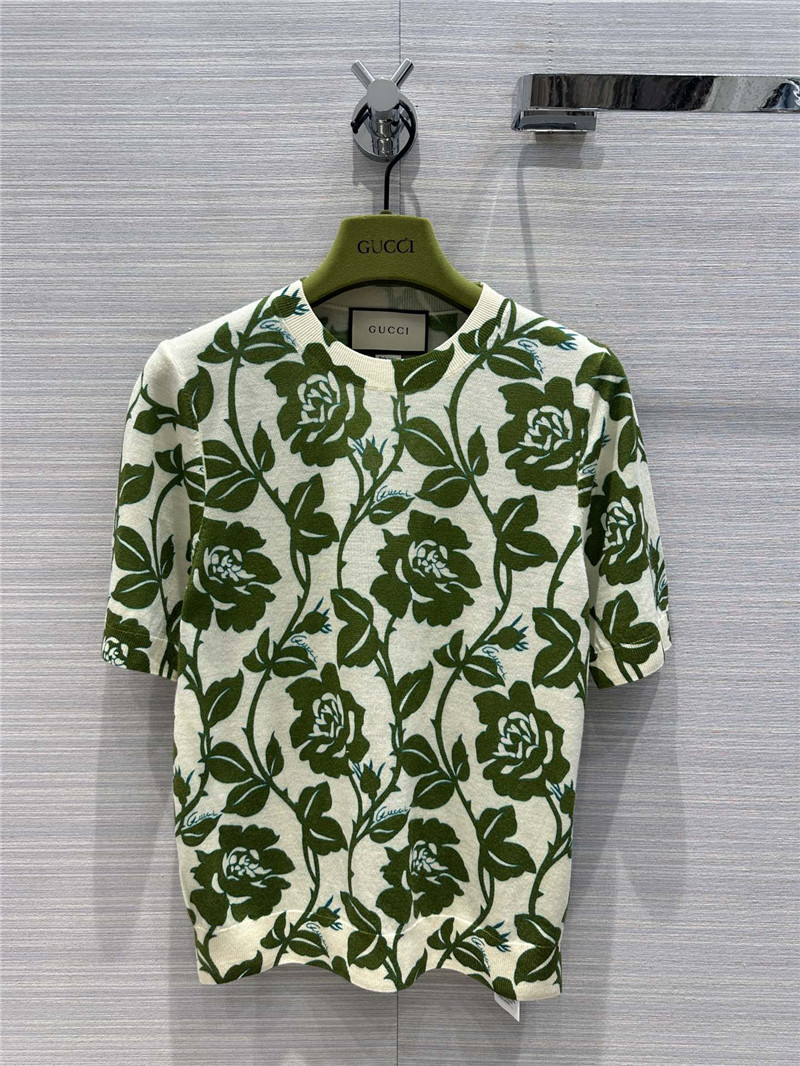 Gucci short sleeve top replica designer clothes