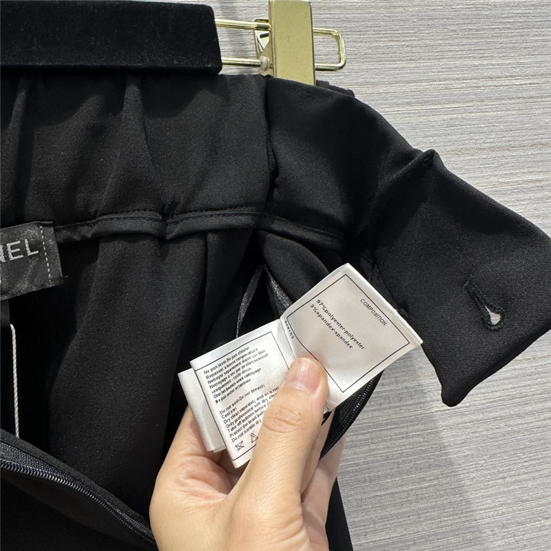 Chanel straight wide leg floor mopping pants replicas clothes