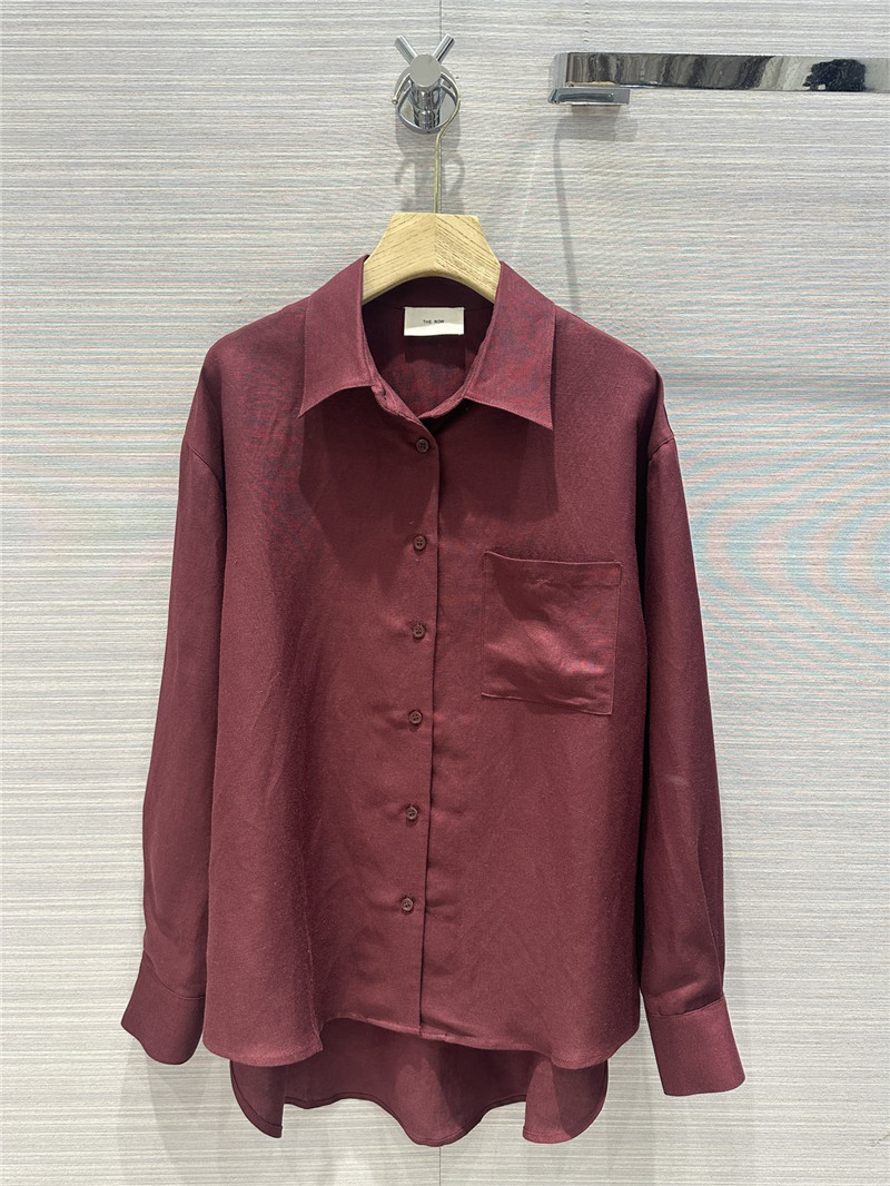 The R0w cotton and linen shirt suit replica d&g clothing