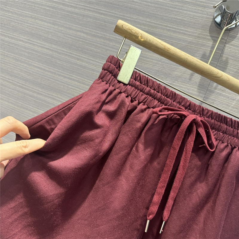 The R0w cotton and linen shirt suit replica d&g clothing